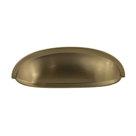 Crown 4-1/2" Bin Cabinet Pull with 3" Center to Center Rose Gold Finish CHP80753RG